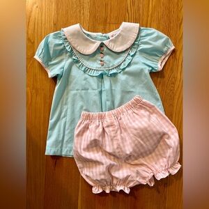 Charming Blue and Pink Kids Matching Set